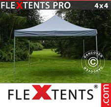 Pop up Canopy FleXtents PRO 4x4 m Grey
