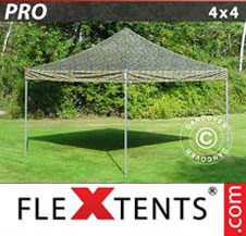 Pop up Canopy FleXtents PRO 4x4 m Camouflage/Military