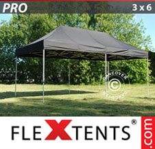 Pop up Canopy FleXtents PRO 3x6 m Black
