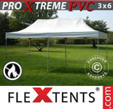 Pop up Canopy FleXtents Pro Xtreme Heavy Duty 3x6 m, White