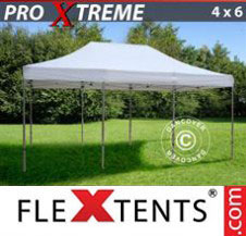 Pop up Canopy FleXtents Pro Xtreme 4x6 m White