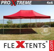 Pop up Canopy FleXtents Pro Xtreme 4x6 m Red