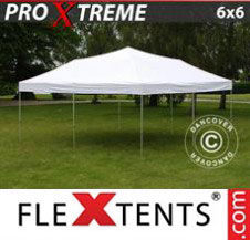 Pop up Canopy FleXtents Pro Xtreme 6x6 m White
