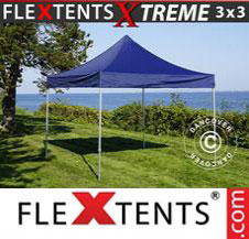 Pop up Canopy FleXtents Pro Xtreme 3x3 m Dark blue