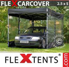 Pop up Canopy FleXtents Basic Carcover, 2,5x5m, Black