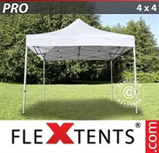 Pop up Canopy FleXtents PRO 4x4 m White