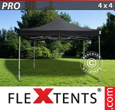 Pop up Canopy FleXtents PRO 4x4 m Black