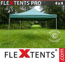 Pop up Canopy FleXtents PRO 4x4 m Green