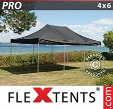 Pop up Canopy FleXtents PRO 4x6 m Black