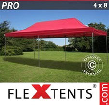 Pop up Canopy FleXtents PRO 4x8 m Red
