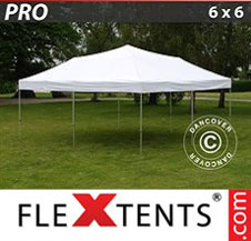 Pop up Canopy FleXtents PRO 6x6 m White