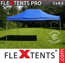 Pop up Canopy FleXtents PRO 3x4.5 m Blue