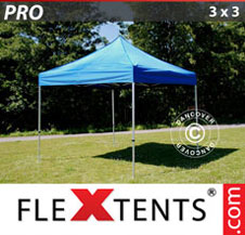 Pop up Canopy FleXtents PRO 3x3 m Blue