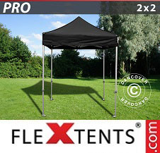 Pop up Canopy FleXtents PRO 2x2 m Black
