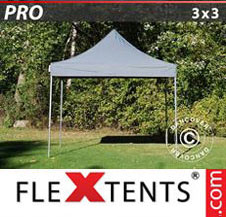 Pop up Canopy FleXtents PRO 3x3 m Grey