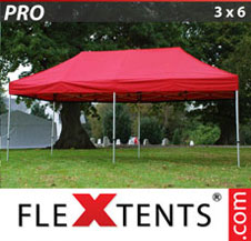Pop up Canopy FleXtents PRO 3x6 m Red