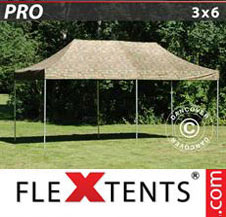Pop up Canopy FleXtents PRO 3x6 m Camouflage/Military