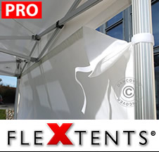 Pop up work canopies Flextents